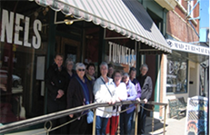 TAG memberstouring the tunnels of Moose Jaw